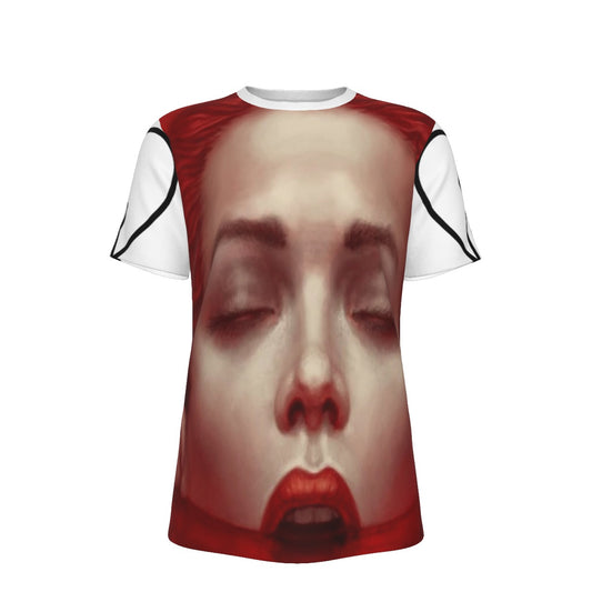 drownin in Blood printed short sleeved t- shirt