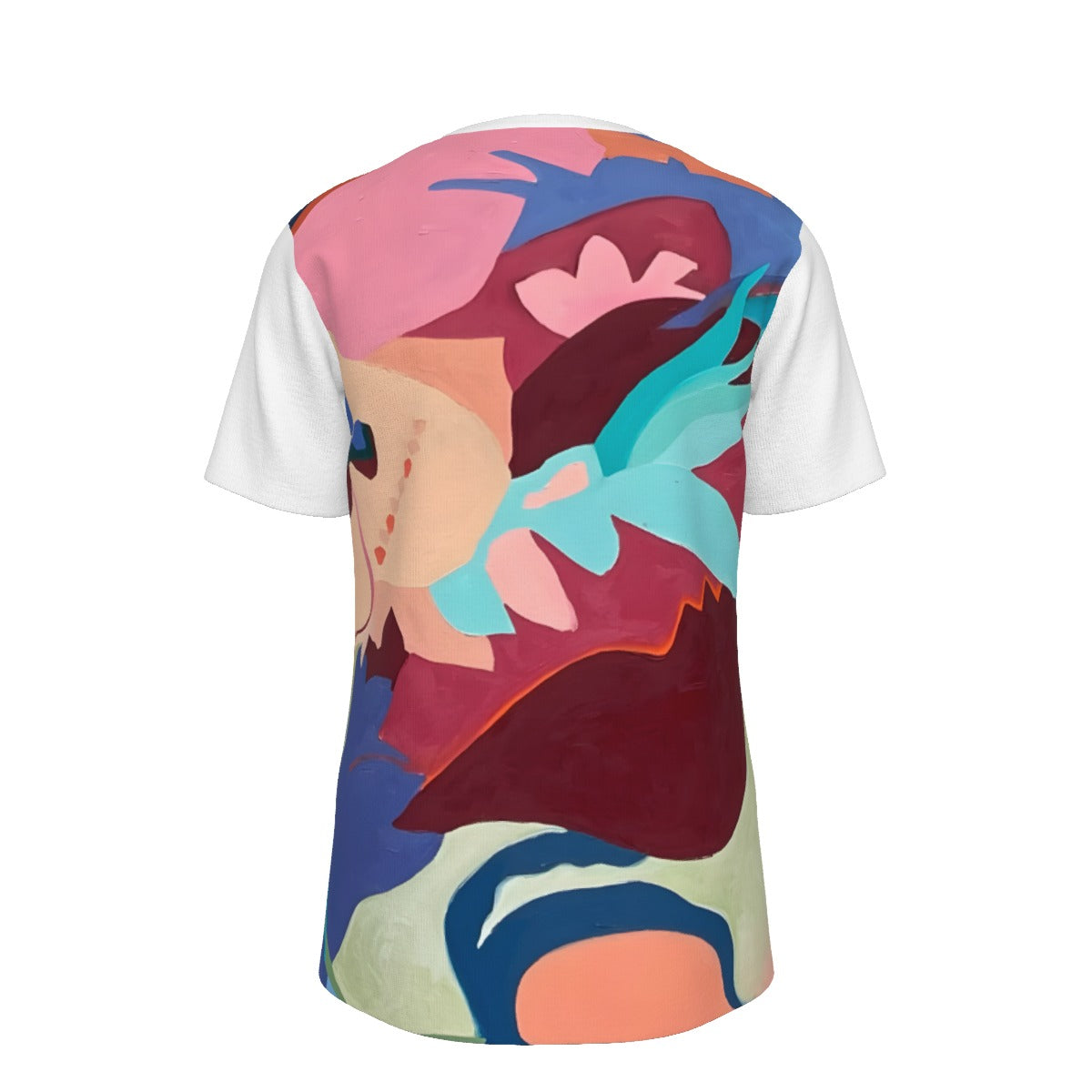 bird brain printed short sleeved t- shirt