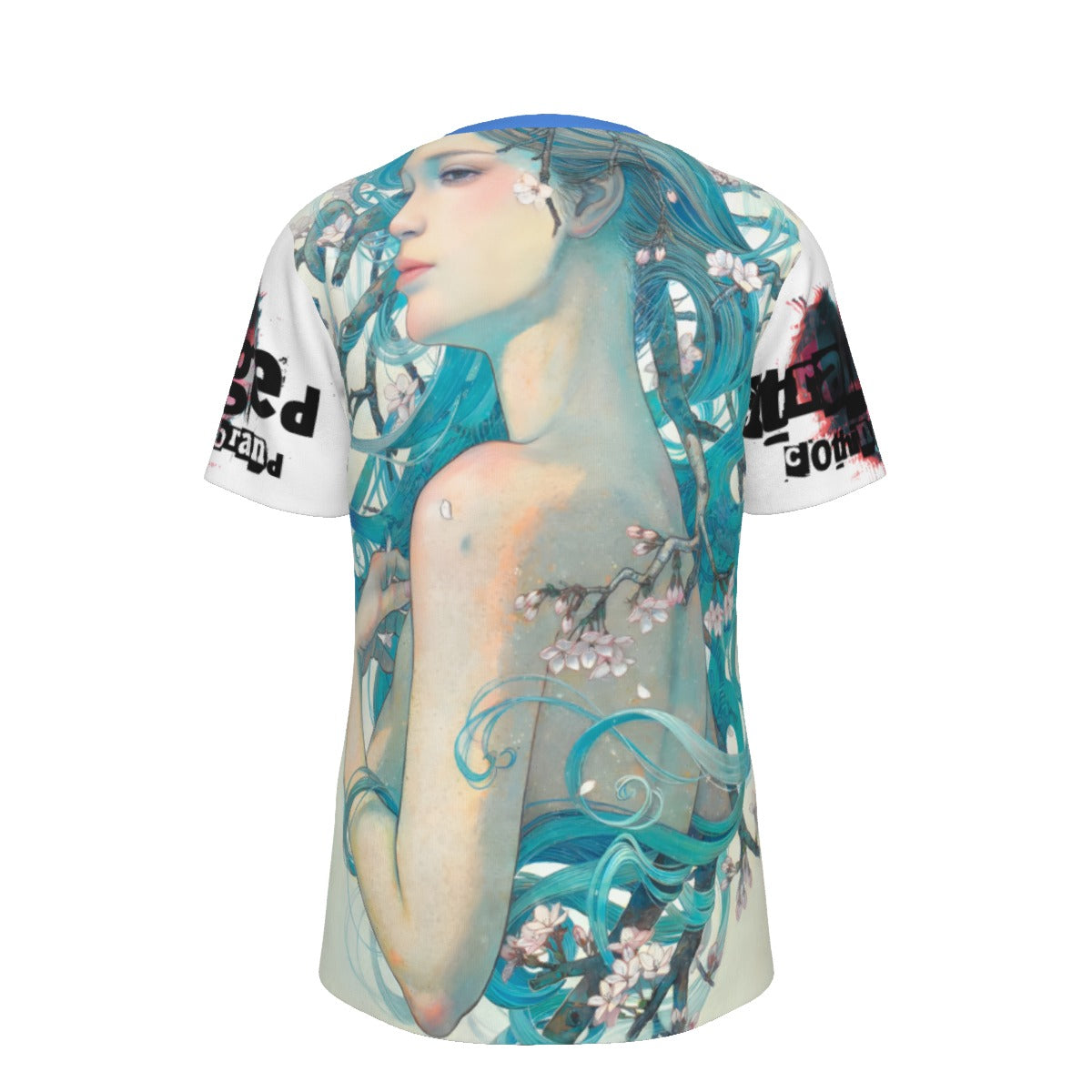 she's ice cold printed short sleeved t-shirt